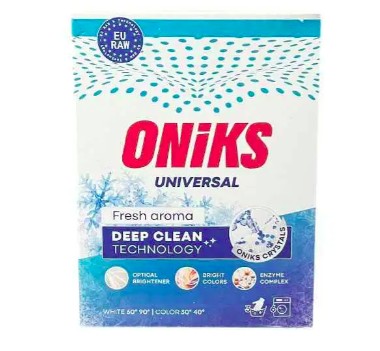 Oniks порошок пральний 300г безфосфатний Universal Fresh aroma